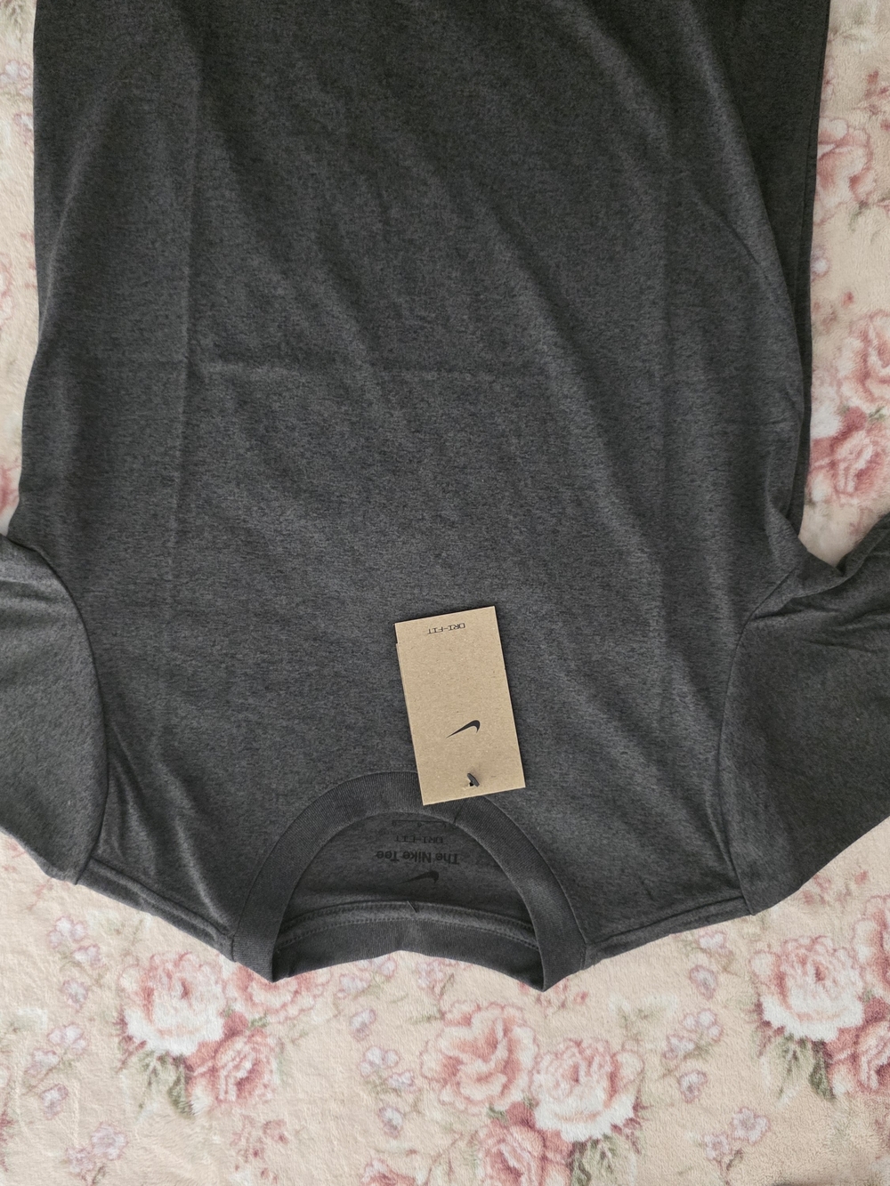 Nike Dark Gray Crewneck T-Shirt